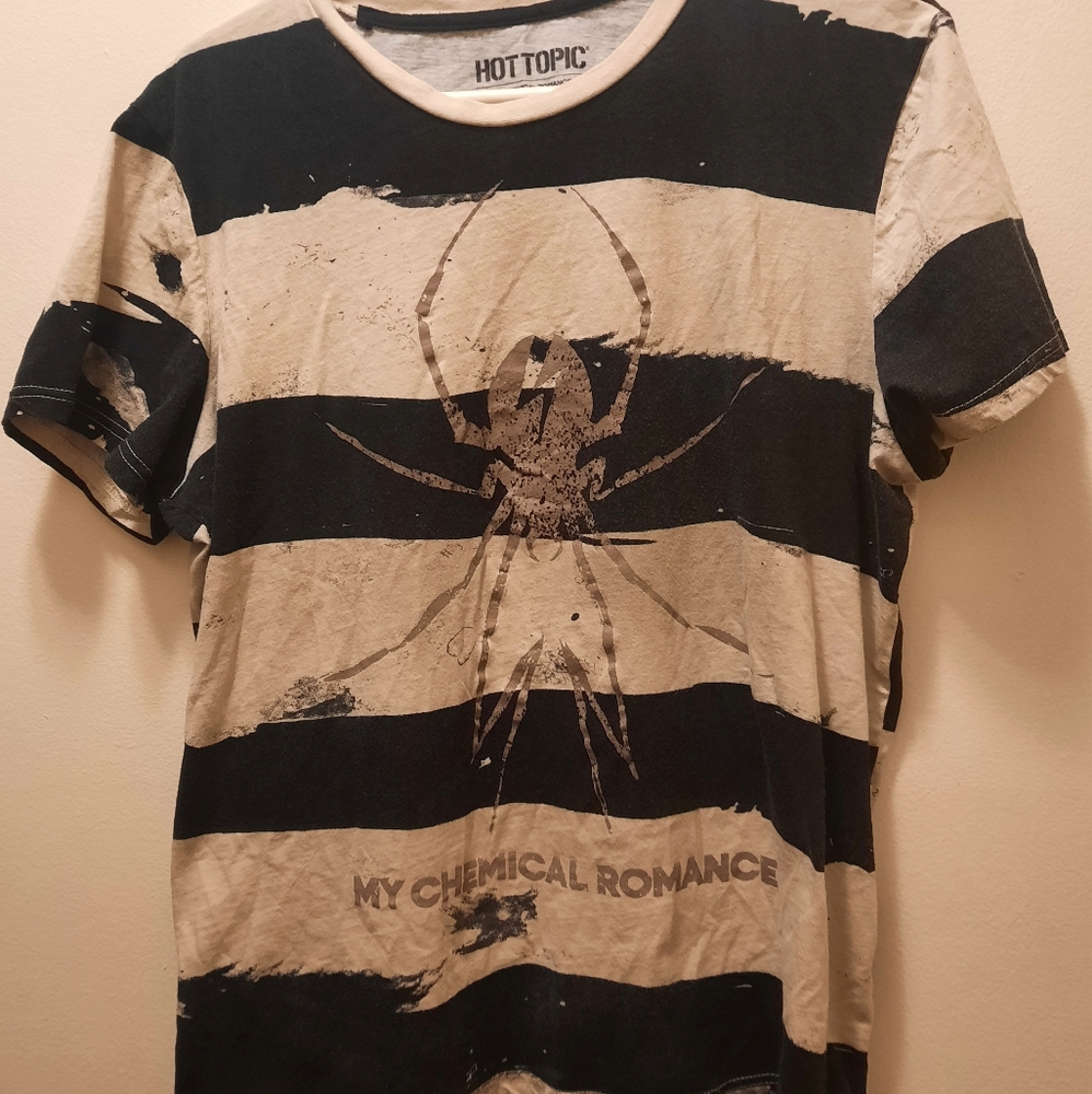 My Chemical Romance Black and White Tshirt